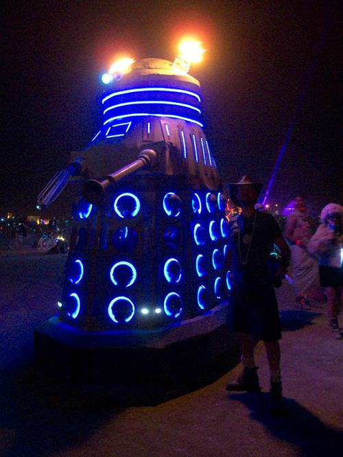 Dalek at Burning Man