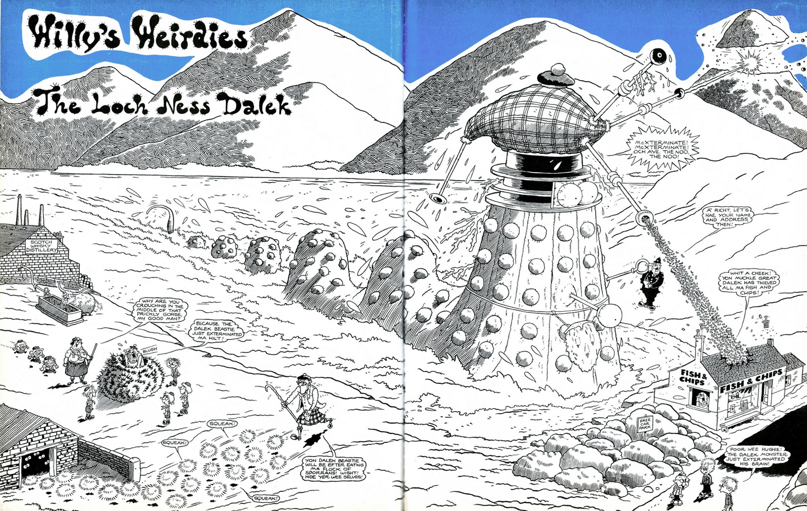 The Loch Ness Dalek
